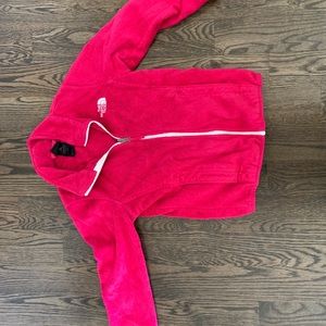 Girls 7/8 north face fleece EUC